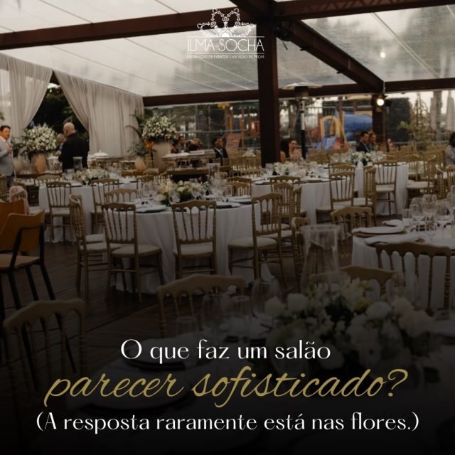 Elegância não está no excesso — está na intenção.

São os detalhes bem pensados, os espaços respeitados e as escolhas certas que transformam um ambiente.

O resultado?
Um evento que não só impressiona… mas é sentido.

Ilma Socha Decorações — sofisticação em cada decisão.

#DecoraçãoDeEventos #EventosSofisticados #DesignDeEventos #IlmaSocha #Joinville