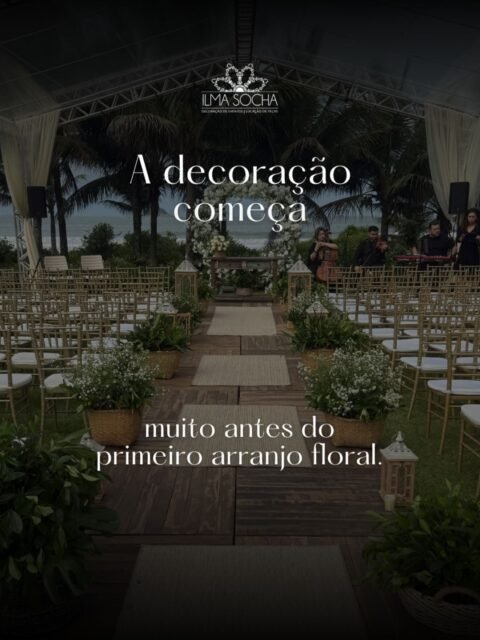 A decoração de um evento começa muito antes das flores chegarem ao espaço. ✨

Ela nasce no planejamento: entender como os convidados vão circular, onde estarão os principais pontos de encontro, como integrar buffet, bar e lounges e, principalmente, como aproveitar a arquitetura do local.

Quando tudo isso é bem planejado, o resultado parece leve e natural mesmo existindo inúmeras decisões por trás dele.

Porque decorar não é apenas deixar um espaço bonito. É pensar em como ele será vivido. 🤍

#ilmasochadecoracoes #decoracaodeeventos #eventosjoinville #eventos #decoracao