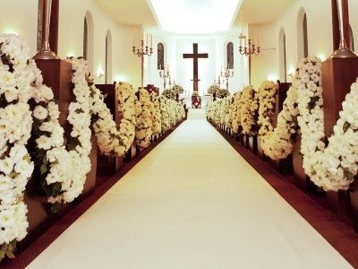 Decoração de igrejas para casamento em joinville